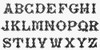 Alphabet, 16Th Century. /Nnineteenth-Century Revival Of A 16Th Century Design. Poster Print by Granger Collection - Item # VARGRC0080824