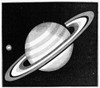 Saturn And Earth, 1873. /Nthe Planet Saturn Compared In Size With The Earth. Wood Engraving, American, 1873. Poster Print by Granger Collection - Item # VARGRC0091339
