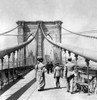 Ny: Brooklyn Bridge, 1899. /Non The Pedestrian Promenade Of The Brooklyn Bridge. Photograph, From A Stereograph View, C1899. Poster Print by Granger Collection - Item # VARGRC0035466