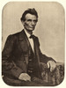 Abraham Lincoln /N(1809-1865). 16Th President Of The United States. Photograph Taken In Springfield, Illinois, In May 1860, Probably By Preston Butler. Poster Print by Granger Collection - Item # VARGRC0074219