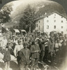 World War I: Spectators. /Nitalian Soldiers And Civilians Watch An Aerial Battle During World War I. Stereograph, C1914-1918. Poster Print by Granger Collection - Item # VARGRC0325616