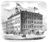 Baltimore: Eutaw House. /Nthe Eutaw House Hotel In Baltimore, Maryland. Wood Engraving, American, 1859. Poster Print by Granger Collection - Item # VARGRC0267704