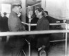 Immigrants: Ellis Island. /Nan Italian Immigrant Encounters An Immigration Inspector, C1900. Poster Print by Granger Collection - Item # VARGRC0015346