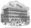 New York: Cast-Iron, 1851. /Njames Bogardus' First Cast-Iron Building At 97 Murray Street, New York City. Wood Engraving, 1851. Poster Print by Granger Collection - Item # VARGRC0058544
