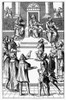 Medieval Tribunal. /Namende Honorable Before The Tribunal. Wood Engraving After A Line Engraving From 'Praxis Rerum Civilium' By Josse Damhoudere, Published 1557 In Antwerp. Poster Print by Granger Collection - Item # VARGRC0093285