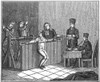Torture Of A Freemason. /Na Freemason Subjected To Torture: Wood Engraving, Early 19Th Century. Poster Print by Granger Collection - Item # VARGRC0065226