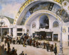 Columbian Exposition, 1893. /Nview Of The Midway At The World'S Columbian Exposition At Chicago, 1893. Oil Oover Photograph. Poster Print by Granger Collection - Item # VARGRC0030622