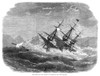 Shipwreck, 1863. /Nwood Engraving, English. Poster Print by Granger Collection - Item # VARGRC0013006