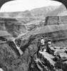 Grand Canyon: Sightseers. /Na Man And A Woman Looking Out Across The Granite Gorge From A Cliff Along The Grand View Trail In The Grand Canyon In Arizona. Stereograph, 1905. Poster Print by Granger Collection - Item # VARGRC0129499
