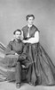 Civil War: Union Soldier /Nsoldier With His Wife. Original Carte-De-Visite Photograph. Poster Print by Granger Collection - Item # VARGRC0001834