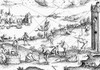 Surveying, 1594. /Nsurveyors Taking Sightings On Land And Sea. Line Engraving, German, 1594. Poster Print by Granger Collection - Item # VARGRC0080343