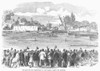 England: Boat Race, 1865. /Nrace For The Championship Of The Thames, Summer Of 1865. Wood Engraving From A Contemporary English Newspaper. Poster Print by Granger Collection - Item # VARGRC0101240