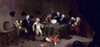 Hogarth: Midnight, 1731. /Nwilliam Hogarth: Midnight Modern Conversation. Oil On Canvas, C1731. Poster Print by Granger Collection - Item # VARGRC0038046
