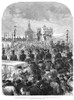 Alexander Ii (1818-1881). /Nfuneral Procession Of Czar Alexander Ii Of Russia, To The Church Of Saint Peter And Saint Paul In Saint Petersburg, Russia, 1881. Contemporary English Engraving. Poster Print by Granger Collection - Item # VARGRC0266052 Alexander Ii (1818-1881). /Nfuneral Procession Of Czar Alexander Ii Of Russia, To The Church Of Saint Peter And Saint Paul In Saint Petersburg, Russia, 1881. Contemporary English Engraving. Poster Print by Granger Collection - Item # VARGRC0266052
