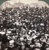 Roosevelt Speech, 1902. /Ncrowds In Mitchell, South Dakota, Listening To A Speech By U.S. President Theodore Roosevelt, 6 April 1903. Stereograph. Poster Print by Granger Collection - Item # VARGRC0130267