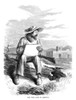 Arizona: Artist, 1864. /Nan Artist Sketching A Drawing In Arizona. Wood Engraving, American, 1864. Poster Print by Granger Collection - Item # VARGRC0322881