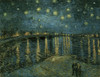 Van Gogh: Starry Night. /Noil On Canvas, Vincent Van Gogh, 1888. Poster Print by Granger Collection - Item # VARGRC0433650