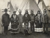 Apache Group, 1904. /Nchief Geronimo (Center) With A Group Of Apache Men And Women. Photographed At The 1904 World'S Fair In St. Louis, Missouri. Poster Print by Granger Collection - Item # VARGRC0114320