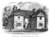 Home Of William Penn /N(1644-1718). Founder Of Colony Of Pennsylvania. Penn'S House In Philadelphia: Wood Engraving, 19Th Century. Poster Print by Granger Collection - Item # VARGRC0064358