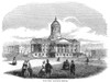 Charleston, 1857. /N'The New Custom House' At Charleston, South Carolina. Wood Engraving, 1857. Poster Print by Granger Collection - Item # VARGRC0078160