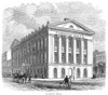 Mercantile Library, C1830. /Na View Of The Original Home Of The New York Mercantile Library At The Corner Of Nassau And Beekman Streets, C1830. Wood Engraving, American, 1871. Poster Print by Granger Collection - Item # VARGRC0041273