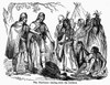 Norsemen & Natives. /Nnorsemen Trading With Native Americans On The East Cost Of North America, Early 11Th Century A.D. Wood Engraving, American, 1846. Poster Print by Granger Collection - Item # VARGRC0125099