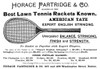 Tennis Racket, 1890. /Namerican Magazine Advertisement. Poster Print by Granger Collection - Item # VARGRC0056617