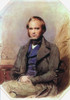 Charles Darwin (1809-1882). /Nenglish Naturalist. Watercolor By George Richmond, 1840. Poster Print by Granger Collection - Item # VARGRC0023784