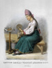 Russia: Yarn Making, 1831. /Na Woman From The Tver Region Of Russia Making Yarn. Watercolor By Fedor Solntsev, 1831. Poster Print by Granger Collection - Item # VARGRC0129447