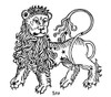 Zodiac: Leo, 1482. /Nleo, The Lion. Zodiacal Woodcut From Gaius Julius Hyginus' 'Poeticon Astronomicon,' Venice, 1482. Poster Print by Granger Collection - Item # VARGRC0052132