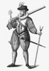 Musketeer, 16Th Century. /Na Musketeer During The Reign Of King Henry Iii Of France (1574-1589). Copper Engraving, French, 18Th Century. Poster Print by Granger Collection - Item # VARGRC0091558