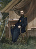 Philip Sheridan (1831-1888). /Namerican Army Commander Outside Of His Tent During The Civil War. American Engraving, 1865, After A Photograph. Poster Print by Granger Collection - Item # VARGRC0034924
