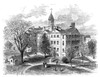 New York Hospital, 1868. /Nnew York Hospital At Duane Street And Worth Street In Downtown Manhattan. Wood Engraving, American, 1868. Poster Print by Granger Collection - Item # VARGRC0370866