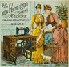 Sewing Machine Ad, C1880. /Namerican Merchant Trade Card, C1880, For The 'New Remington Sewing Machine.' Poster Print by Granger Collection - Item # VARGRC0009810