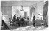 Johnson Impeachment Trial. /Npresident Andrew Johnson Consulting With His Counsel. Wood Engraving From An American Newspaper Of 1868. Poster Print by Granger Collection - Item # VARGRC0053413