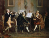 String Quartet. /Nan 18Th Century Austrian String Quartet. Lithograph, 19Th Century. Poster Print by Granger Collection - Item # VARGRC0023256