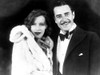 Garbo And Gilbert, 1927. /Ngreta Garbo And John Gilbert Enjoying Hollywood Night Life, C1927. Poster Print by Granger Collection - Item # VARGRC0071114