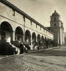 Santa Barbara, C1912. /Na Franciscan Monk At The Mission Santa Barbara In Santa Barbara, California. Photograph, C1912. Poster Print by Granger Collection - Item # VARGRC0526391