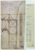 Brooklyn Bridge: Diagram. /Noriginal Drawing For The Frame Built For Hoisting Stone During The Construction Of The Brooklyn Bridge, C1880. Poster Print by Granger Collection - Item # VARGRC0167083