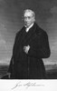 George Stephenson /N(1781-1848). English Inventor And Founder Of Railways. Steel Engraving, American, 19Th Century, After A Painting By John Lucas. Poster Print by Granger Collection - Item # VARGRC0048647