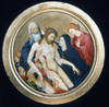 Life Of Christ. /Ngreat Pieta Roundel. French, C1400. Poster Print by Granger Collection - Item # VARGRC0022707
