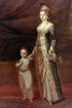 Mary Wortley Montagu. /Nlady Mary Wortley Montagu (1689-1762). English Poet And Letter Writer. With Her Son. Canvas, C1717-18, Attributed To J.B. Vanmour. Poster Print by Granger Collection - Item # VARGRC0049577