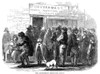 Irish Immigration, 1850. /Nirish Immigrants Waiting For Medical Examination In Liverpool. Wood Engraving From An English Newspaper, 1850. Poster Print by Granger Collection - Item # VARGRC0003288