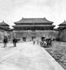 Peking: Forbidden City. /Ntwo Mounted British Soldiers On The Approach To The Main Gate Of The Forbidden City In Peking, China. Stereograph, C1901. Poster Print by Granger Collection - Item # VARGRC0126724