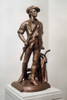 Minutemen Soldier. /Nsmall Bronze Statue Of Minuteman Of Concord, By Daniel Chester French. Poster Print by Granger Collection - Item # VARGRC0025916