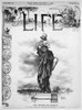Statue Of Liberty Cartoon. /Ncartoon, 1884, By Edward Windsor Kemble. Poster Print by Granger Collection - Item # VARGRC0006386