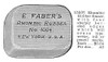 Advertisement: Eraser. /Nrhombic Rubber Eraser, Made In New York. Engraving, 1895. Poster Print by Granger Collection - Item # VARGRC0078296