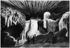 Virginia: Cave, 1856. /Nsighseers Visiting Weyers Cave In The Blue Ridge Mountains Of Virginia. Lithograph, American, 1856. Poster Print by Granger Collection - Item # VARGRC0131934