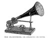 Phonographs: Gramophone. /Ninvented By Emile Berliner In 1887. Wood Engraving, English, 1891. Poster Print by Granger Collection - Item # VARGRC0066364