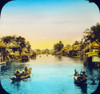 Thailand: Canal, C1895. /Na View Of A Canal Or River With People Paddling Boats And Houses Along The Shore In Thailand. Photographed By William Henry Jackson, C1895. Poster Print by Granger Collection - Item # VARGRC0118484